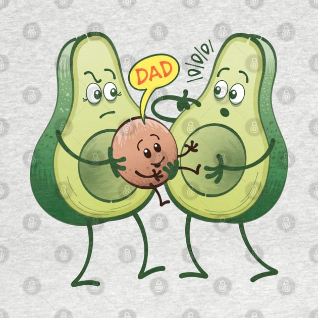 Funny avocados in trouble concerning paternity recognition by zooco